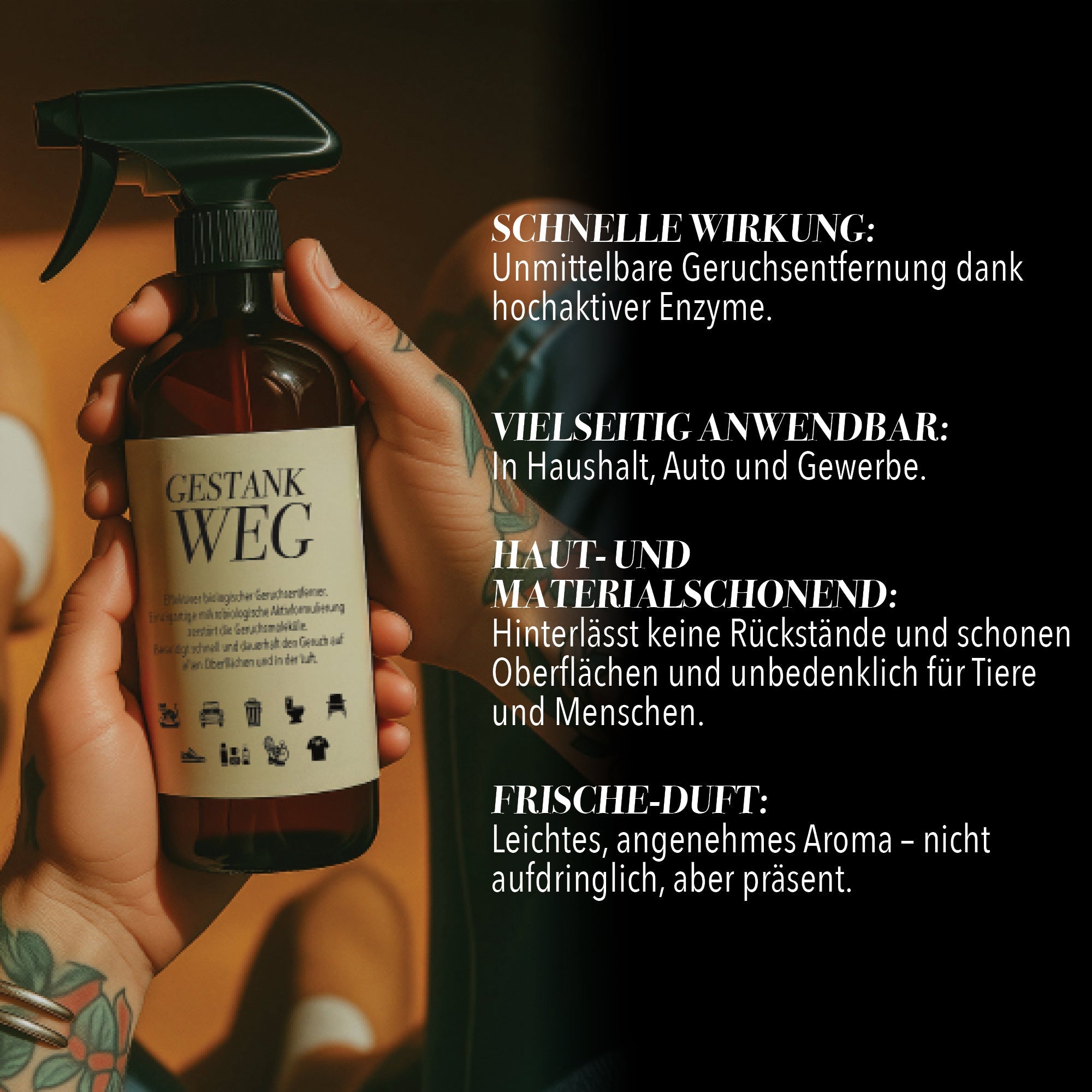 Gestank weg! 500ml GESTANK WEG!