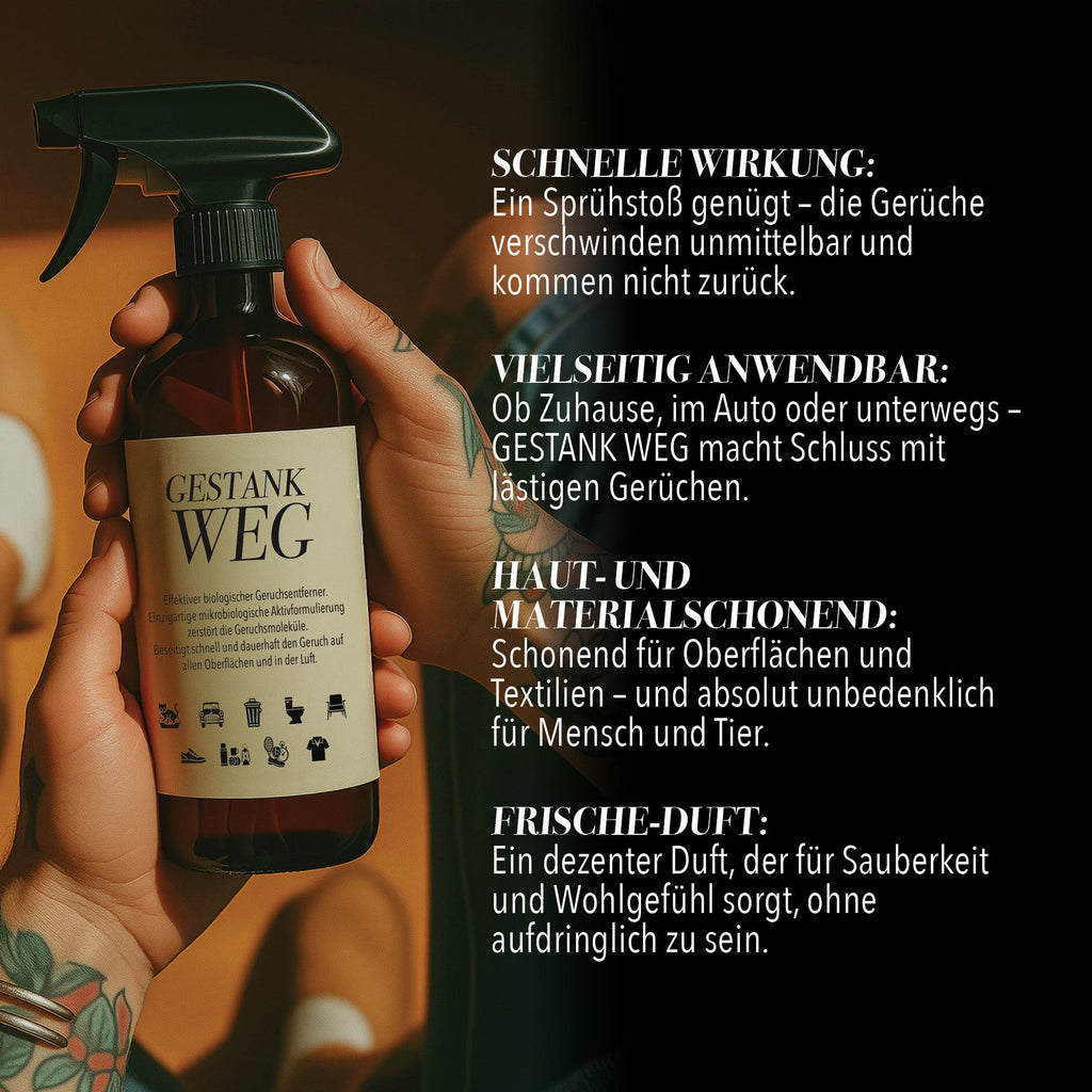 Gestank weg! 500ml GESTANK WEG!