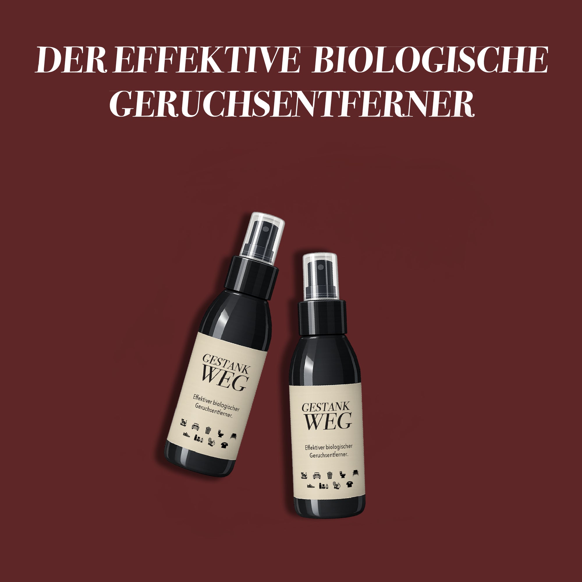 GESTANK WEG! Reisegröße (100ml) GESTANK WEG!