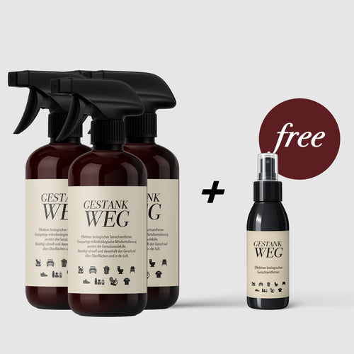 GESTANK WEG Home&Travel Bundle Gestank Weg